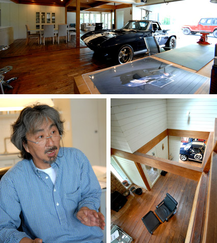 「ガレージハウスで暮らすということは、生活をデザインするということ」と牧田氏。