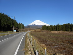 富士山冬景色