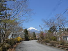 富士山の眺望