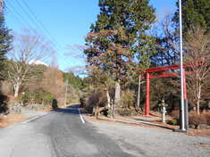 冬の十里木八幡神社