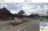 GoogleMapストリートビューで山中湖へ