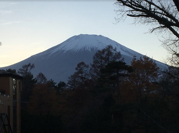 今日の富士山～雲一つない富士山です